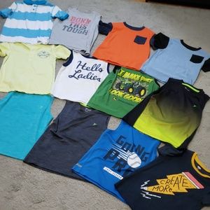 12 boys shirts 5T